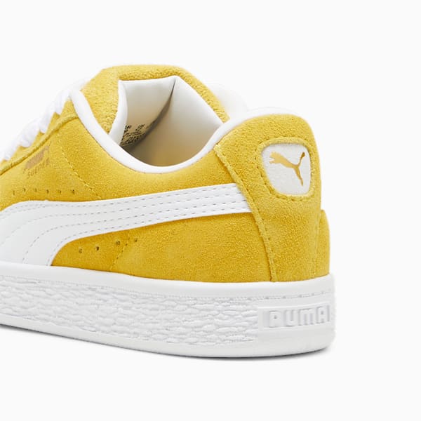Suede XL Kids' Sneakers, Fresh Pear-PUMA White, large-MEX