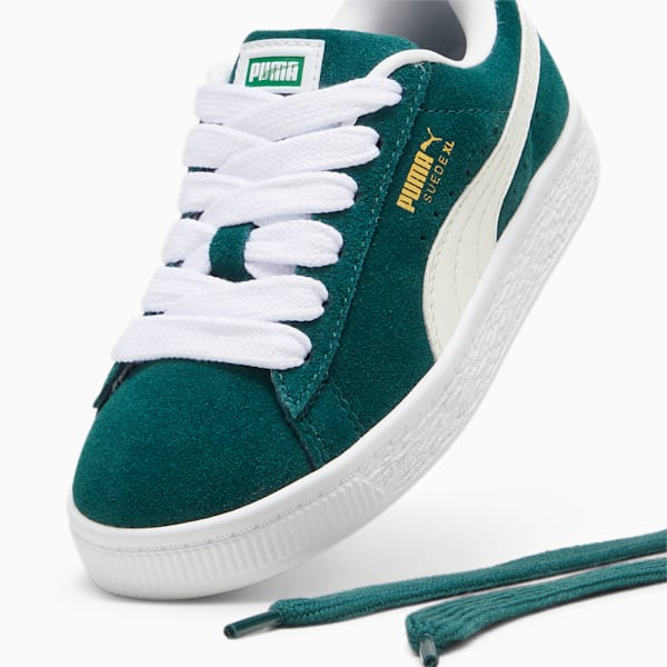 Tenis Suede XL para niños, Dark Myrtle-Warm White, large-MEX
