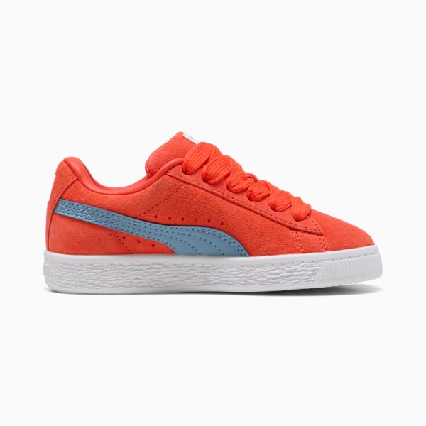 Suede XL Kids' Sneakers, Fierce Red-Cool Blue, large-ZAF