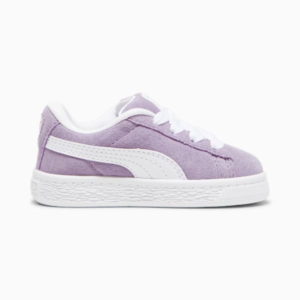 Tenis Suede XL para bebés, Pale Plum-PUMA White, large-MEX