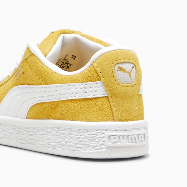 Tenis Suede XL para bebés, Fresh Pear-PUMA White, large-MEX