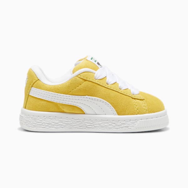 Tenis Suede XL para bebés, Fresh Pear-PUMA White, large-MEX