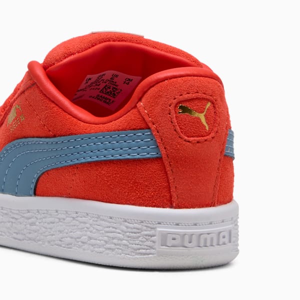 Suede XL Toddlers' Sneakers, Fierce Red-Cool Blue, large-ZAF