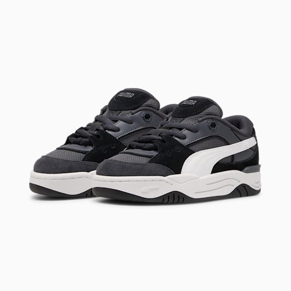 Puma-180 Youth Sneakers, Strong Gray-PUMA Black, large-ZAF