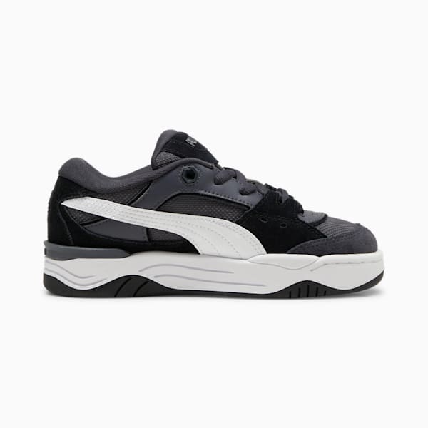 Puma-180 Youth Sneakers, Strong Gray-PUMA Black, large-ZAF