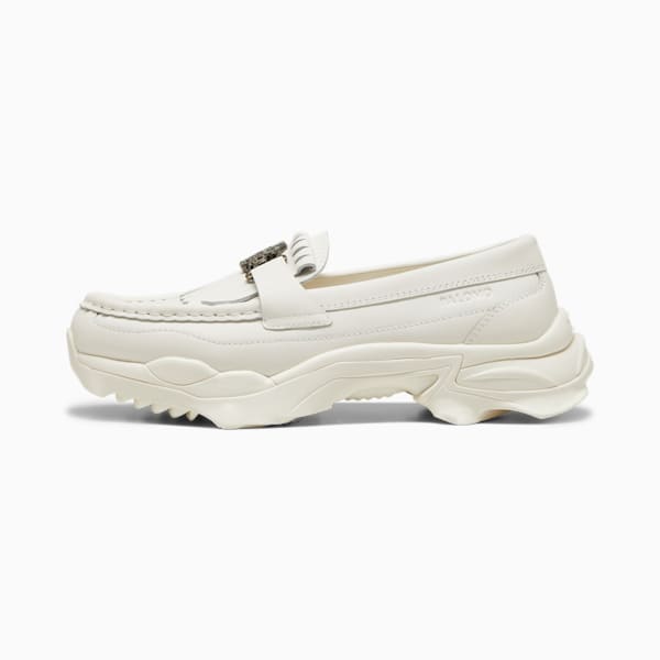 PUMA x PALOMO Nitefox Leather Loafer, Frosted Ivory, large-ZAF