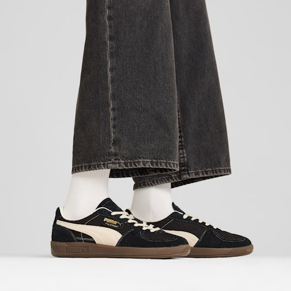 Palermo Vintage Sneakers Unisex, PUMA Black-Frosted Ivory-Gum, large-MEX
