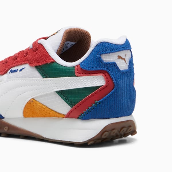 Zapatillas infantiles Blktop Rider Multicolour, PUMA White-Club Red, large-ARG