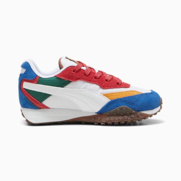 Zapatillas infantiles Blktop Rider Multicolour, PUMA White-Club Red, large-ARG