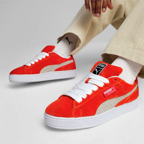 Zapatillas Suede XL Felpa, PUMA White-Frosted Ivory, large-ARG