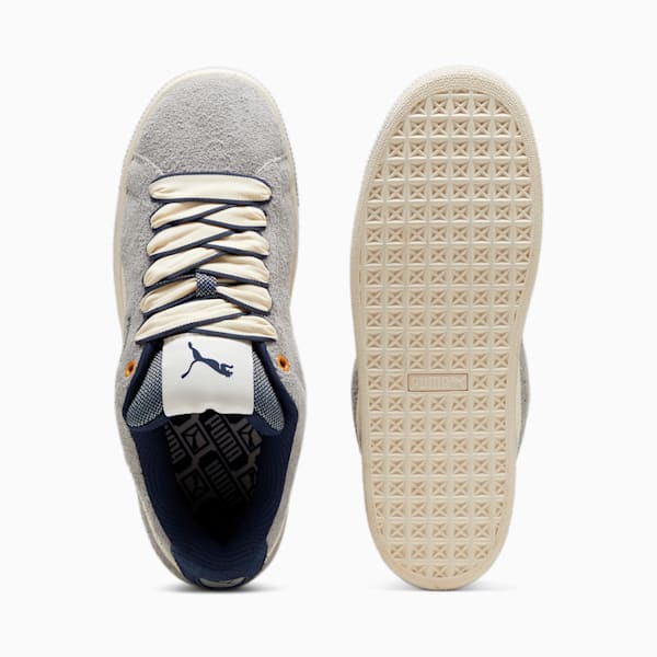 Suede XL Skateserve Sneakers, Cool Light Gray-Sugared Almond, large-ZAF
