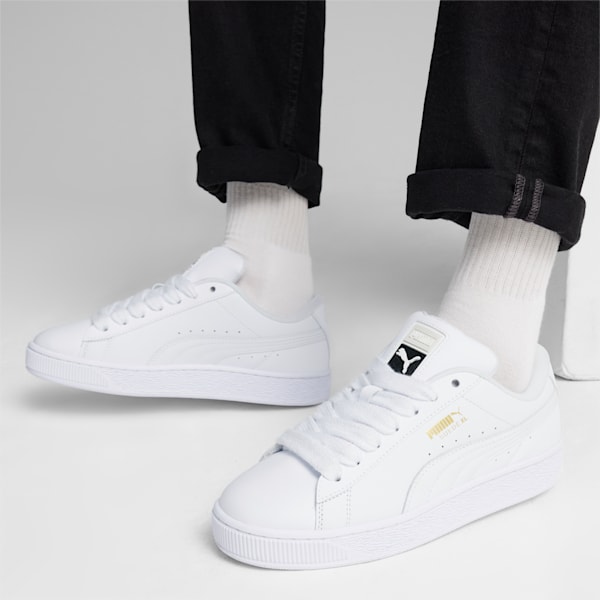 Tenis Suede XL, PUMA White-Vapor Gray, large-MEX