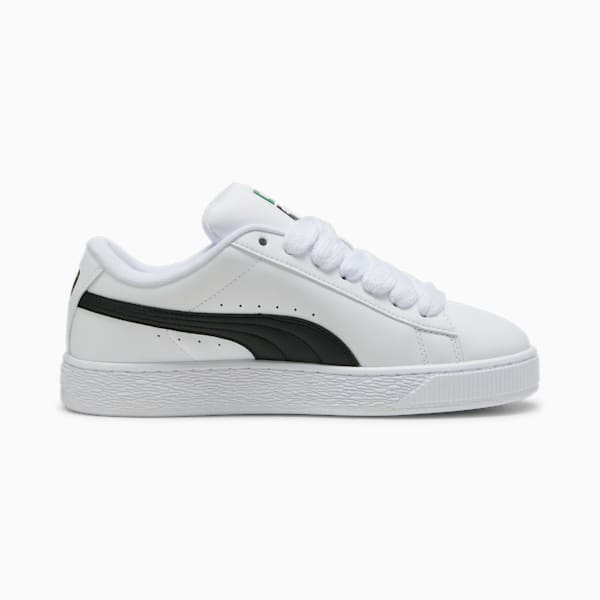 Suede XL Leather Sneakers Unisex, PUMA White-PUMA Black, large-ZAF