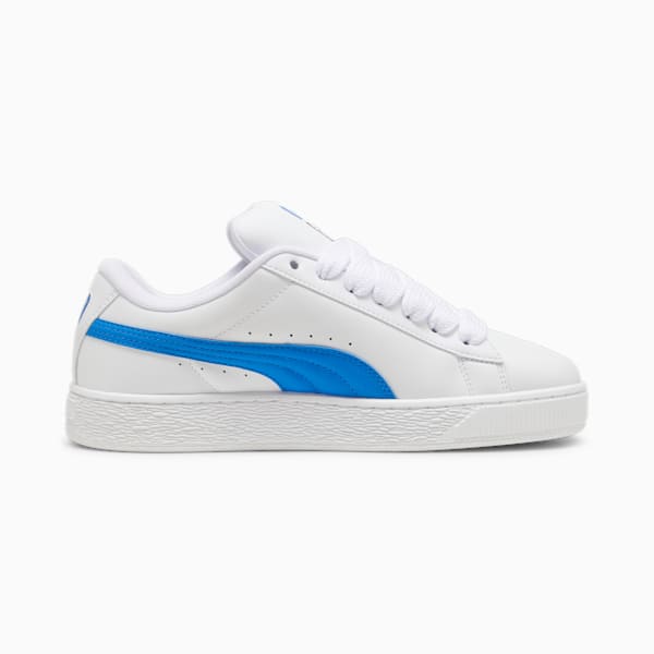 Suede XL Leather Sneakers, PUMA Black-Hyperlink Blue, large-MEX