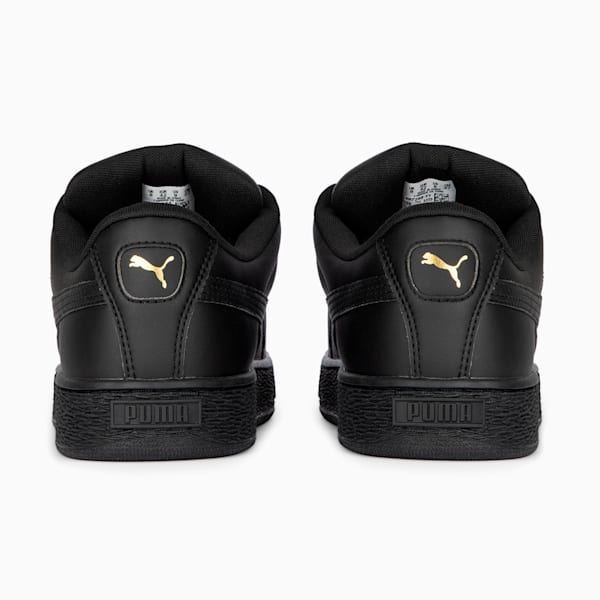 Suede XL Leather Sneakers, PUMA Black-PUMA Black-Puma Team Gold, large-MEX