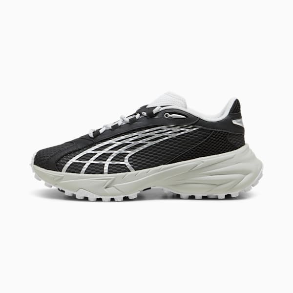 Spirex Speed Sneakers, PUMA Black-Silver Mist, large-ZAF