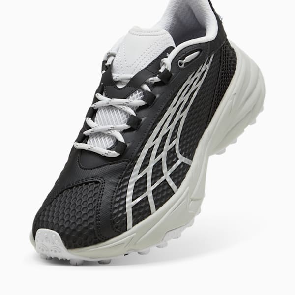 Spirex Speed Sneakers, PUMA Black-Silver Mist, large-ZAF