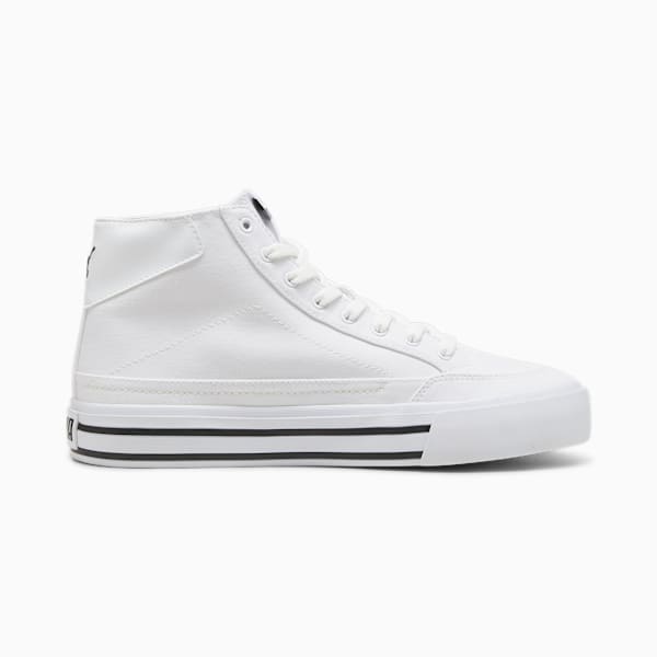 Tenis Court Classic Formstrip Mid, PUMA White-PUMA Black, large-MEX