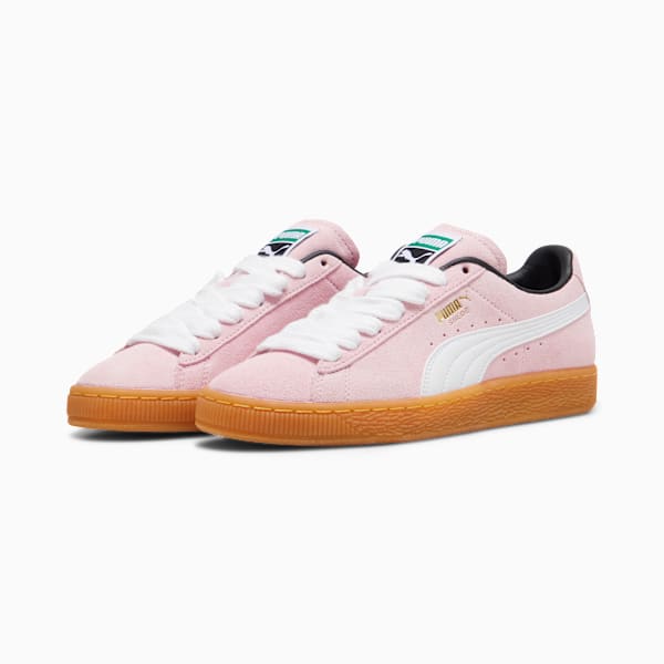 Suede Women's Sneakers, Whisp Of Pink-Gum, large-MEX