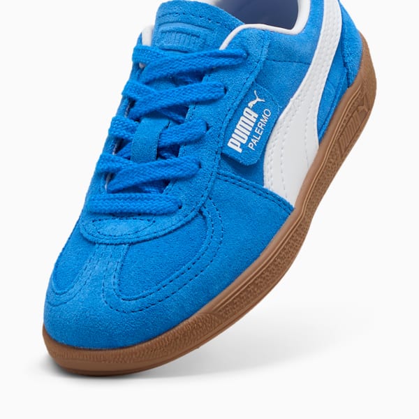 Palermo Kids' Sneakers, Hyperlink Blue-PUMA White, large-MEX