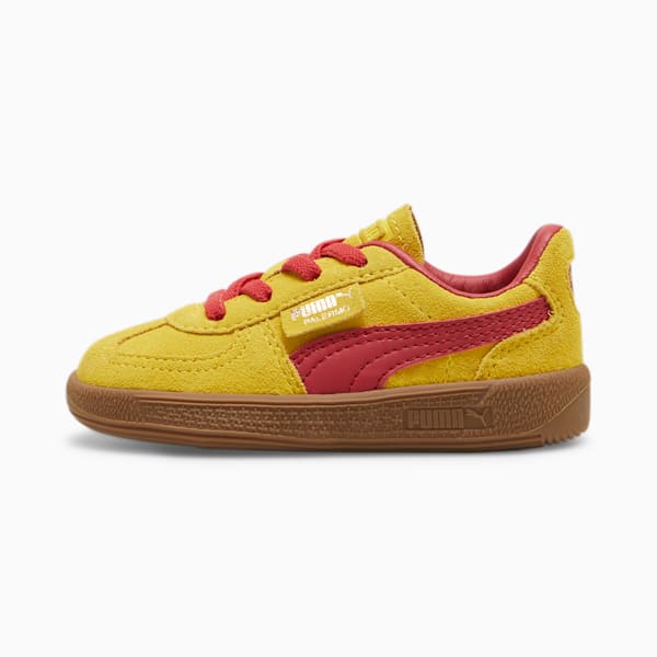 Palermo Toddlers' Sneakers, Pelé Yellow-Club Red, large-MEX