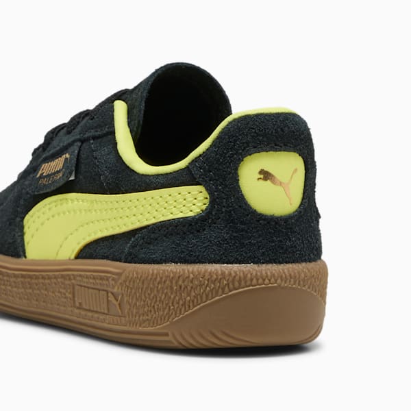 Palermo Sneakers Toddler, PUMA Black-Lemon Sherbert, large-ZAF