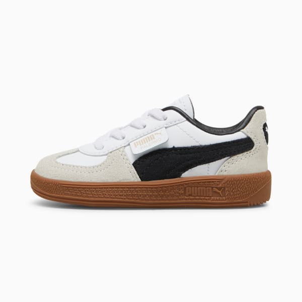 Palermo Leather Sneakers Toddler, PUMA White-Vapor Gray-Gum, large-ZAF
