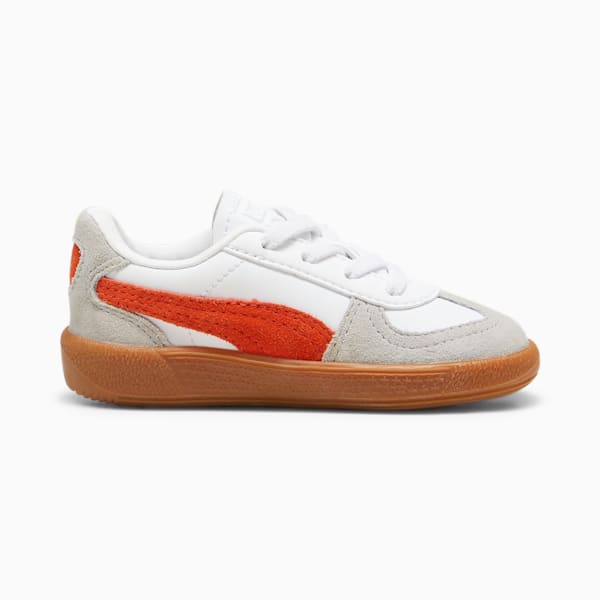 Palermo Leather Toddlers' Sneakers, PUMA White-Redmazing-Gum, large-MEX