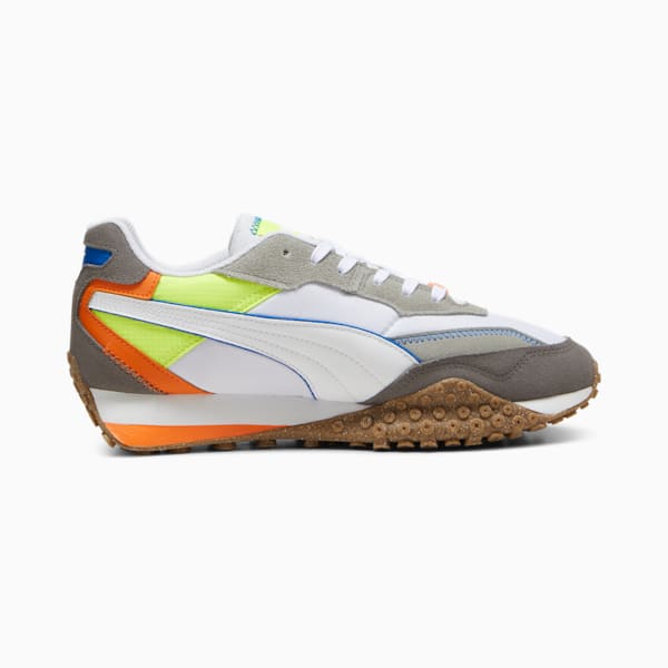 Blktop Rider Vibrant Sneakers Unisex, PUMA White-Electric Lime, large-ZAF