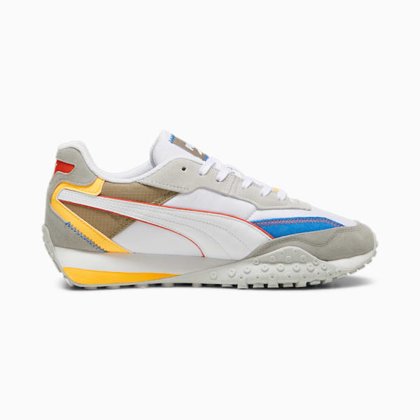 Blktop Rider Vibrant Sneakers Unisex, PUMA White-Smokey Gray, large-ZAF