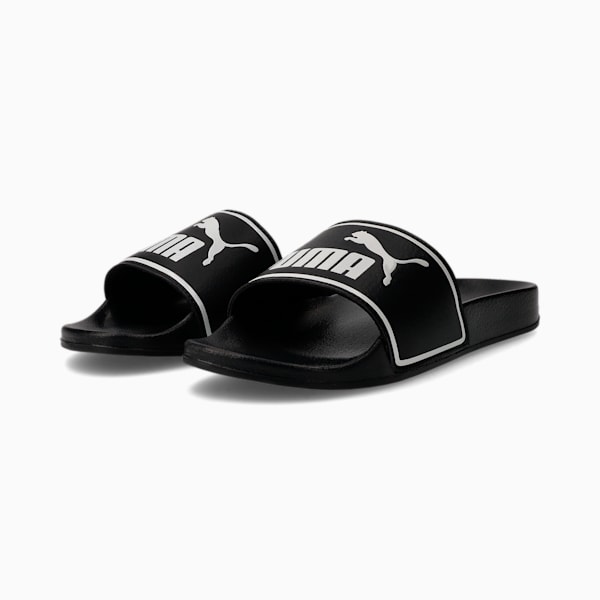 Poolcat Slide ZADP, PUMA Black-PUMA White, large-ZAF