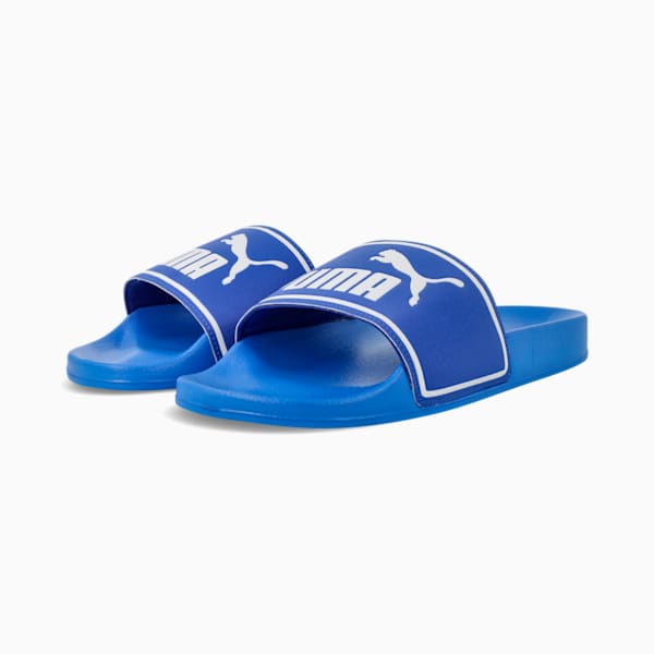 Poolcat Slide ZADP, Hyperlink Blue-PUMA White, large-ZAF