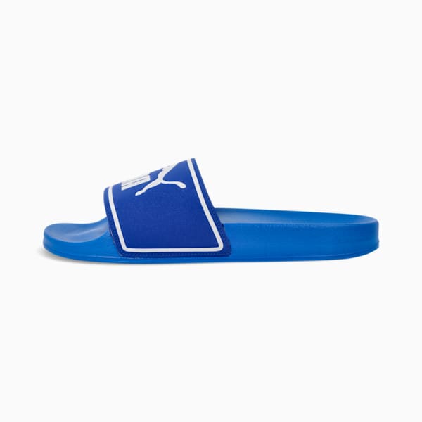 Poolcat Slide ZADP, Hyperlink Blue-PUMA White, large-ZAF
