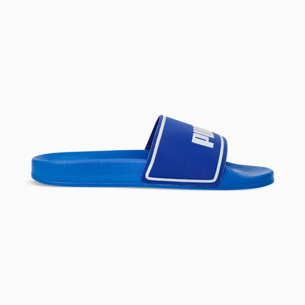Poolcat Slide ZADP, Hyperlink Blue-PUMA White, large-ZAF