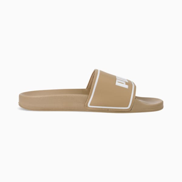 Poolcat Slide ZADP, Sand Dune-PUMA White, large-ZAF