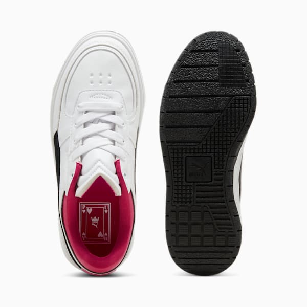 Zapatillas Cali Dream Queen of Hearts para mujer, PUMA White-Pinktastic, large-ARG