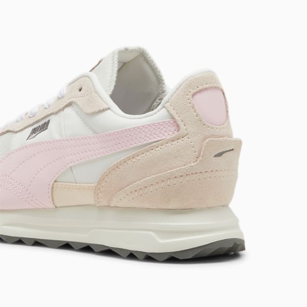 Road Rider Suede Sneakers, Warm White-Whisp Of Pink, large-ZAF