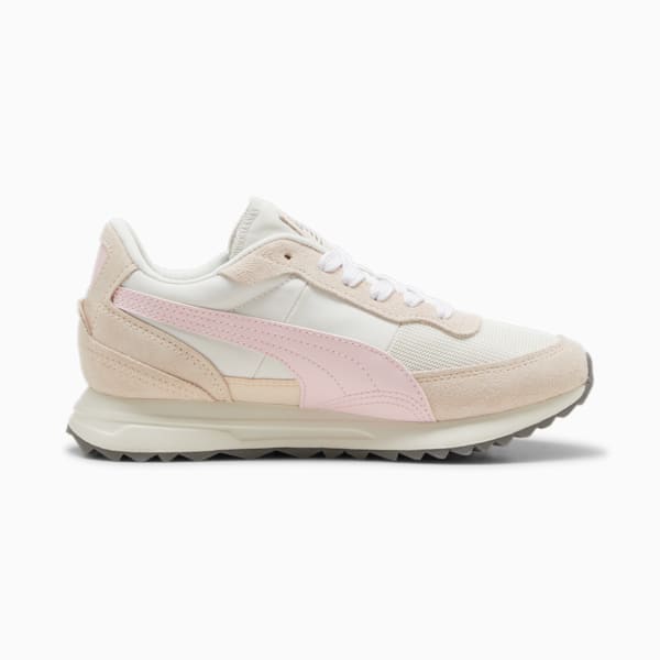 Road Rider Suede Sneakers, Warm White-Whisp Of Pink, large-ZAF
