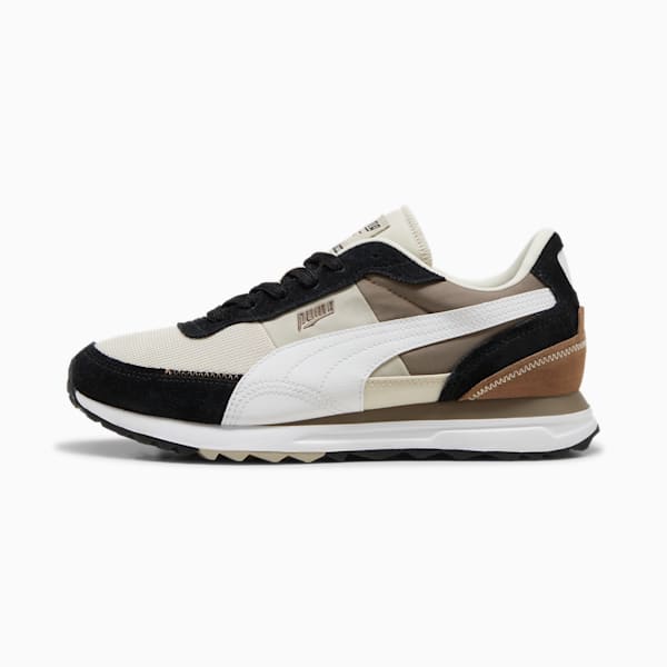 Road Rider Suede Sneakers, Alpine Snow-Totally Taupe, large-ZAF