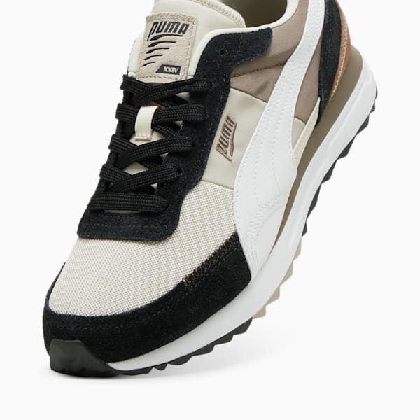 Road Rider Suede Sneakers, Alpine Snow-Totally Taupe, large-ZAF