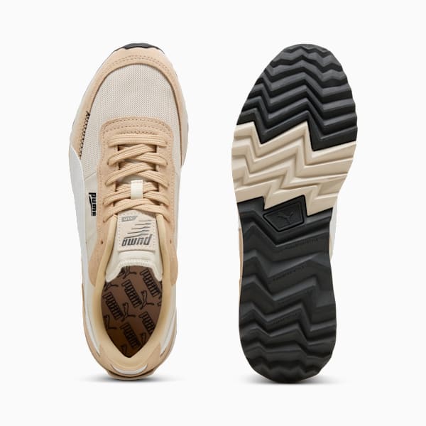 Road Rider Suede Sneakers, Alpine Snow-Light Sand, large-ZAF