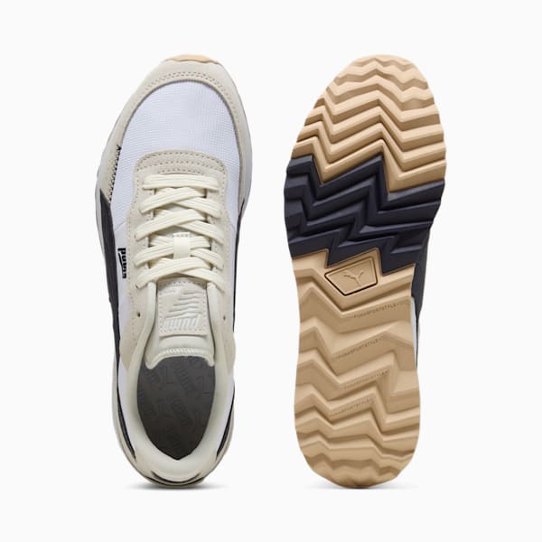 Road Rider Suede Sneakers, PUMA White-New Navy, large-ZAF