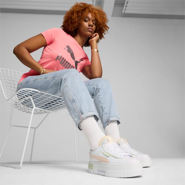 Zapatillas para mujer Mayze Crashed, PUMA White-Rosebay, large-ARG