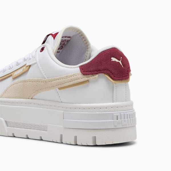 Zapatillas para mujer Mayze Crashed, PUMA White-Sugared Almond, large-ARG