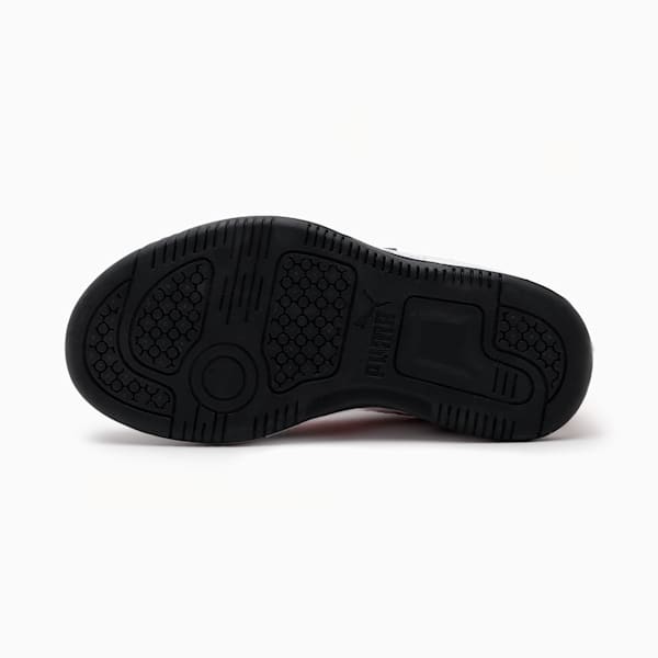 Puma Rebound V6 Lo Kids' Sneakers, PUMA White-PUMA Black, large-MEX