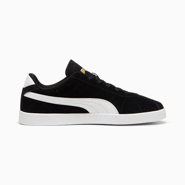 PUMA Club II Suede Sneakers Unisex, PUMA Black-PUMA White-PUMA Gold, large-ZAF