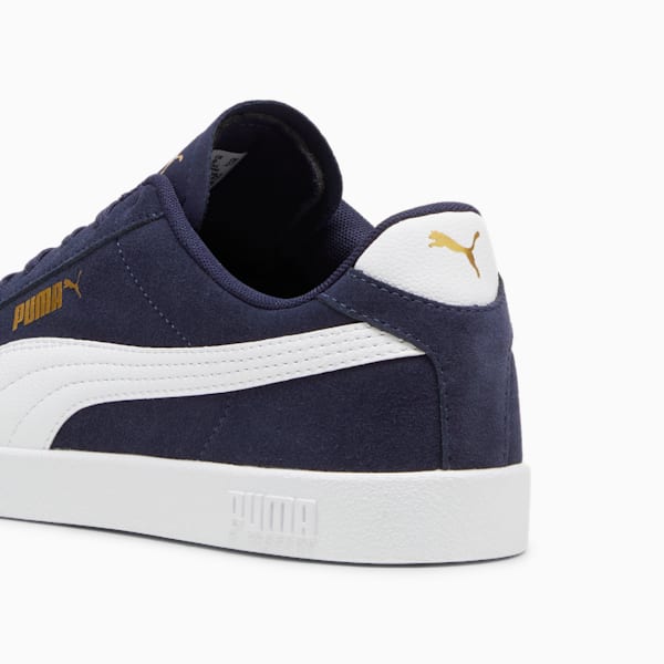 PUMA Club II Suede Sneakers Unisex, PUMA Navy-PUMA White-PUMA Gold, large-ZAF