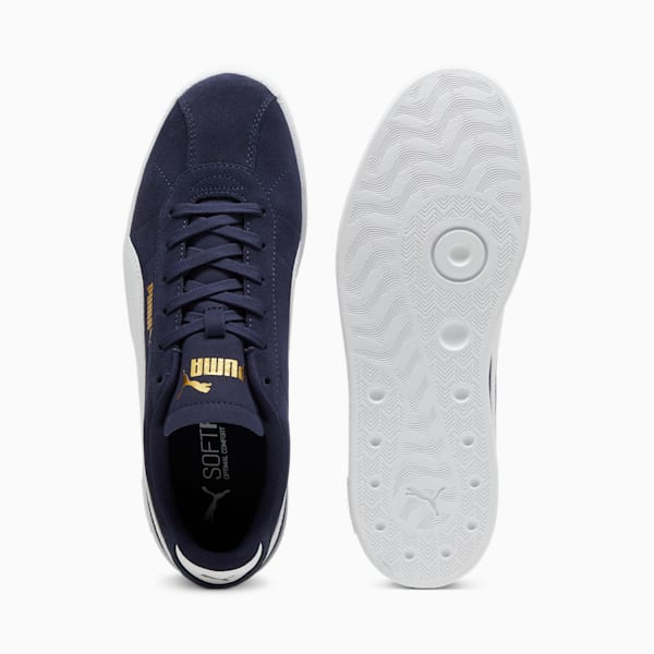 PUMA Club II Suede Sneakers Unisex, PUMA Navy-PUMA White-PUMA Gold, large-ZAF
