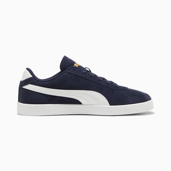 PUMA Club II Suede Sneakers Unisex, PUMA Navy-PUMA White-PUMA Gold, large-ZAF