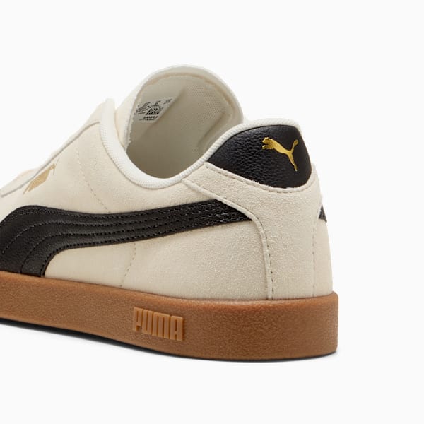 PUMA Club II Suede Sneakers Unisex, Alpine Snow-PUMA Black-PUMA Gold, large-ZAF
